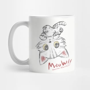 American Shorthair Lying down Mug